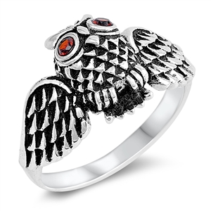 Silver Ring - Owl