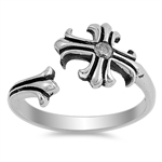 Silver Ring - Cross