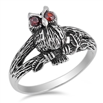 Silver Ring - Owl