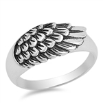 Silver Ring - Angel Wing