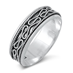 Silver Spinner Ring