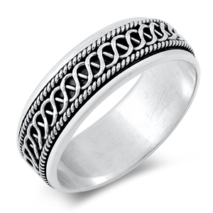 Silver Spinner Ring