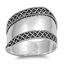 Silver Ring - Bali Design