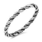 Silver Ring - Twisted
