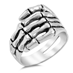 Silver Ring - Skeleton Hand