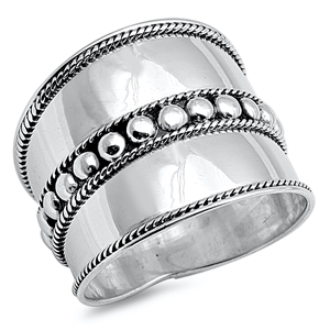 Silver Ring - Bali Design