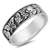 Silver Ring - Butterfly