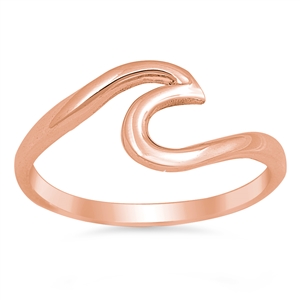 Silver Ring - Wave