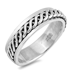 Silver Celtic Ring - Spinner