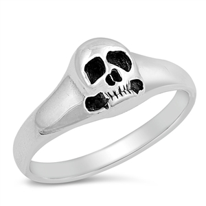 Silver Ring - Skull