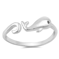 Silver Ring - Fish