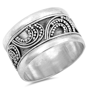 Silver Bali Ring