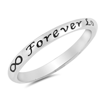 Silver Ring - Forever Love