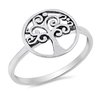 Silver Ring - Tree of Life