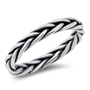 Silver Ring - Braid