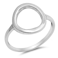 Silver Ring - Open Circle