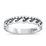 Silver Ring - Wave