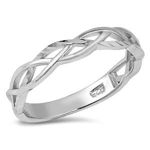 Silver Ring - Braid