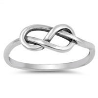 Silver Ring - Love Knot