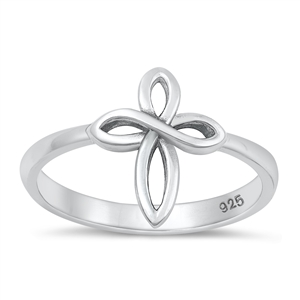 Silver Ring - Cross