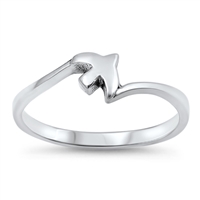 Silver Ring - Flying Dove