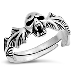 Silver Ring - Skull