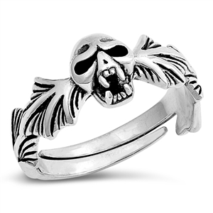 Silver Ring - Skull