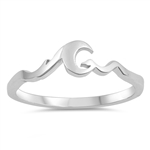 Silver Ring - Wave