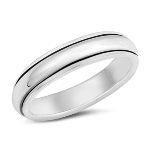 Silver Spinner Ring