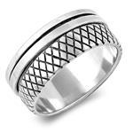 Silver Spinner Ring