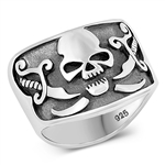 Silver Ring - Skull