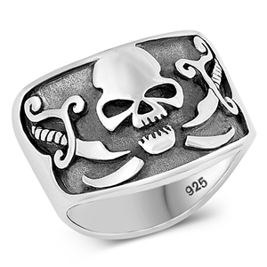 Silver Ring - Skull