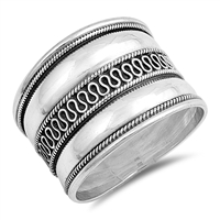 Silver Ring - Bali Design