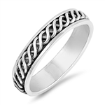 Silver Spinner Ring