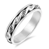 Silver Spinner Ring