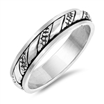 Silver Spinner Ring