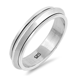 Silver Spinner Ring