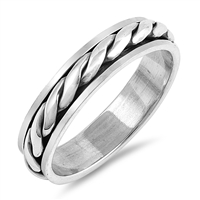 Silver Spinner Ring