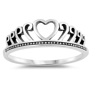 Silver Ring - Heart
