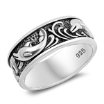 Silver Ring - Dolphin