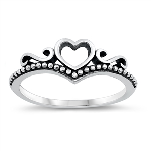 Silver Ring - Heart