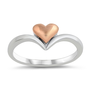 Silver Ring - Heart