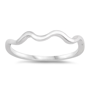 Silver Ring - Wave