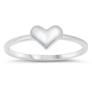 Silver Ring - Heart