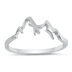 Silver Ring - Mountain