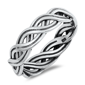 Silver Ring - Braid