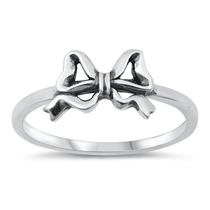Silver Ring - Ribbon