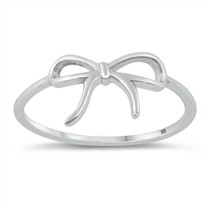 Silver Ring - Ribbon