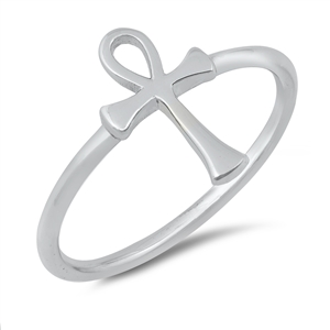 Silver Ring - Ankh