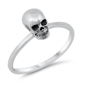 Silver Ring - Skull